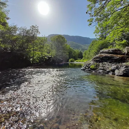 木屋 Cocon Romantique Au Coeur Des Cevennes *